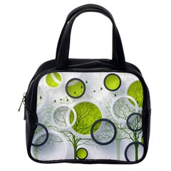 Circles Still Life Classic Handbag (one Side) by B30l