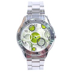 Circles Still Life Stainless Steel Analogue Watch by B30l