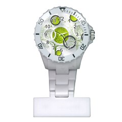 Circles Still Life Plastic Nurses Watch by B30l