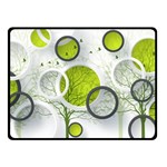 Circles Still Life Two Sides Fleece Blanket (Small) 45 x34  Blanket Front