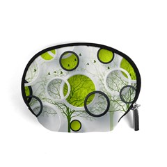 Circles Still Life Accessory Pouch (small) by B30l