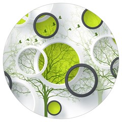 Circles Still Life Round Trivet by B30l