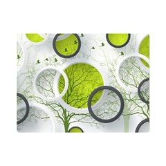 Circles Still Life Premium Plush Fleece Blanket (mini) by B30l