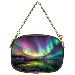 Aurora Borealis Polar Northern Lights Natural Phenomenon North Night Mountains Chain Purse (one Side) by B30l