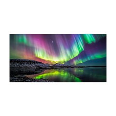 Aurora Borealis Polar Northern Lights Natural Phenomenon North Night Mountains Yoga Headband by B30l