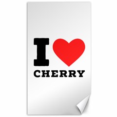 I Love Cherry Canvas 40  X 72  by ilovewhateva