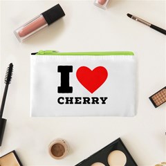 I Love Cherry Cosmetic Bag (xs) by ilovewhateva