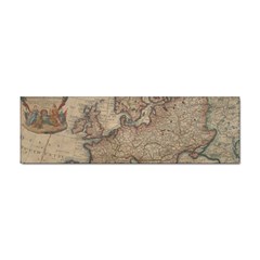 Old Vintage Classic Map Of Europe Sticker (bumper) by B30l