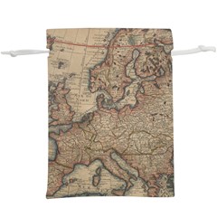 Old Vintage Classic Map Of Europe Lightweight Drawstring Pouch (xl) by B30l