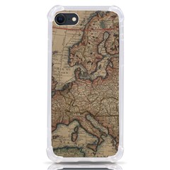 Old Vintage Classic Map Of Europe Iphone Se by B30l