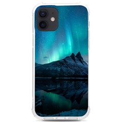 Aurora Borealis Mountain Reflection Iphone 12/12 Pro Tpu Uv Print Case by B30l