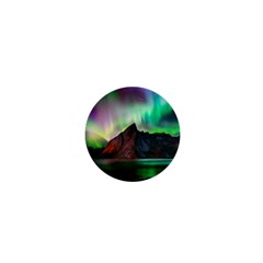 Aurora Borealis Nature Sky Light 1  Mini Magnets by B30l