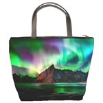 Aurora Borealis Nature Sky Light Bucket Bag Back