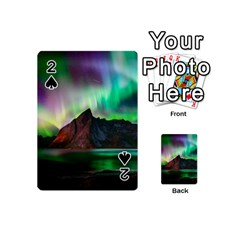 Aurora Borealis Nature Sky Light Playing Cards 54 Designs (mini)