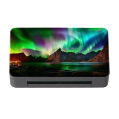 Aurora Borealis Nature Sky Light Memory Card Reader With Cf by B30l