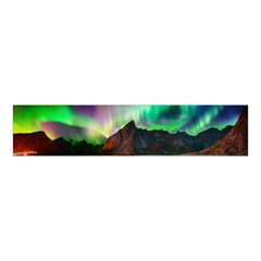 Aurora Borealis Nature Sky Light Velvet Scrunchie by B30l