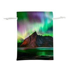 Aurora Borealis Nature Sky Light Lightweight Drawstring Pouch (m) by B30l