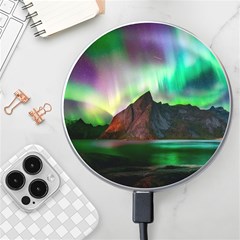 Aurora Borealis Nature Sky Light Wireless Fast Charger(white) by B30l