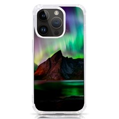 Aurora Borealis Nature Sky Light Iphone 14 Pro Tpu Uv Print Case by B30l