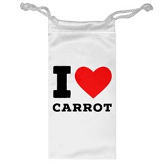 I Love Carrots  Jewelry Bag by ilovewhateva