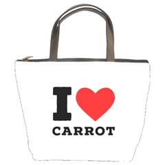 I Love Carrots  Bucket Bag by ilovewhateva