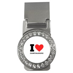 I Love Cantaloupe  Money Clips (cz)  by ilovewhateva