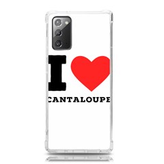 I Love Cantaloupe  Samsung Galaxy Note 20 Tpu Uv Case by ilovewhateva