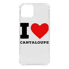 I Love Cantaloupe  Iphone 14 Tpu Uv Print Case by ilovewhateva