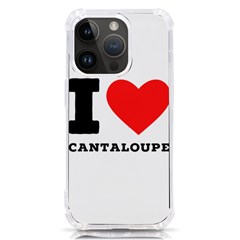 I Love Cantaloupe  Iphone 14 Pro Tpu Uv Print Case by ilovewhateva