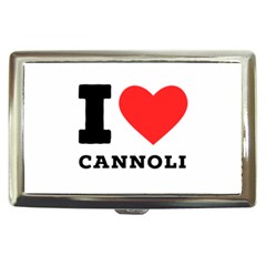 I Love Cannoli  Cigarette Money Case by ilovewhateva