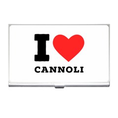 I love cannoli  Business Card Holder