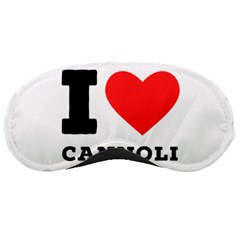 I Love Cannoli  Sleeping Mask by ilovewhateva