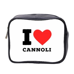 I Love Cannoli  Mini Toiletries Bag (two Sides) by ilovewhateva