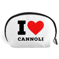 I Love Cannoli  Accessory Pouch (large) by ilovewhateva