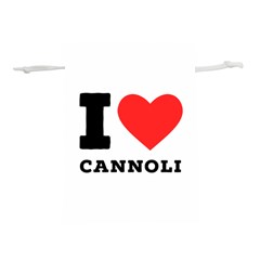 I love cannoli  Lightweight Drawstring Pouch (M)