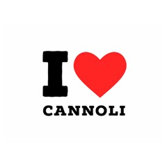 I love cannoli  Two Sides Premium Plush Fleece Blanket (Extra Small)