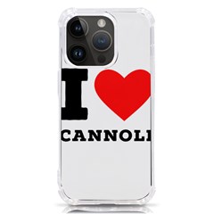 I love cannoli  iPhone 14 Pro TPU UV Print Case