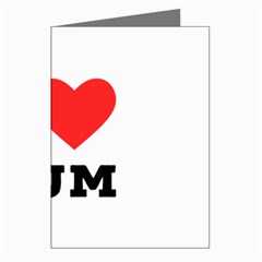 I Love Rum Greeting Cards (pkg Of 8) by ilovewhateva