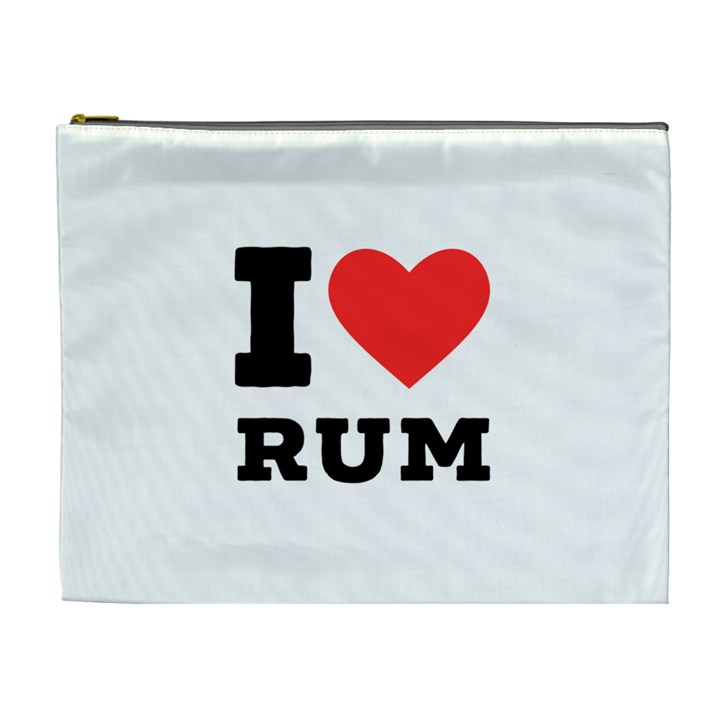 I love rum Cosmetic Bag (XL)