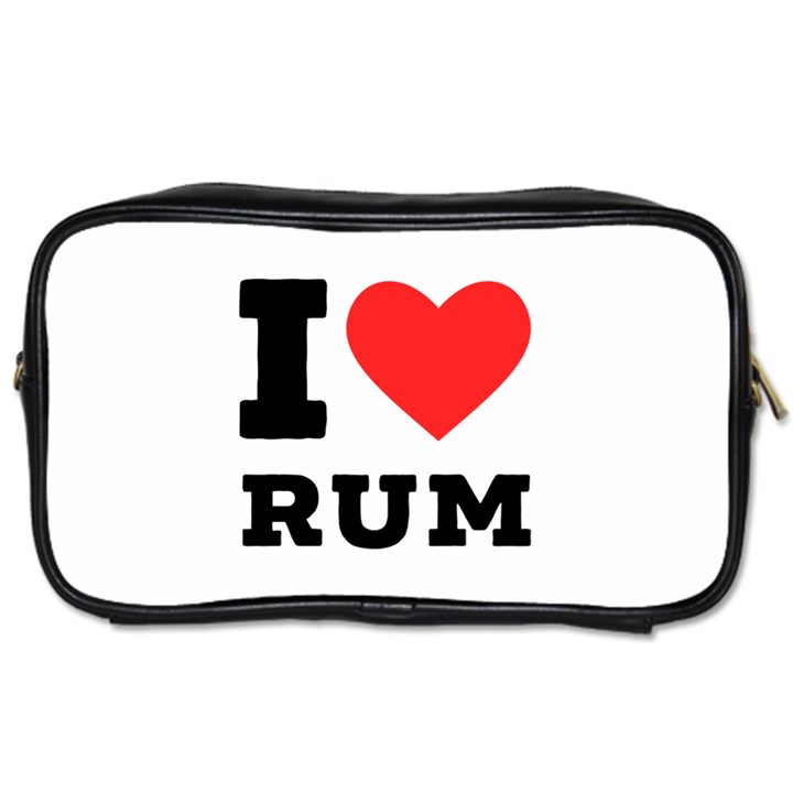 I love rum Toiletries Bag (One Side)