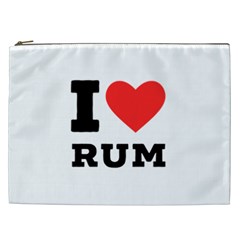 I Love Rum Cosmetic Bag (xxl) by ilovewhateva