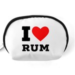 I love rum Accessory Pouch (Medium) Back