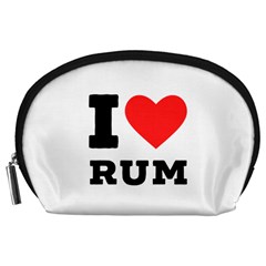 I Love Rum Accessory Pouch (large) by ilovewhateva