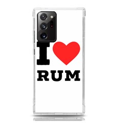 I Love Rum Samsung Galaxy Note 20 Ultra Tpu Uv Case by ilovewhateva