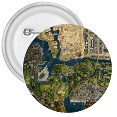 Map Illustration Gta 3  Buttons by B30l