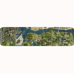 Map Illustration Gta Large Bar Mat by B30l