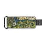 Map Illustration Gta Portable USB Flash (Two Sides) Back