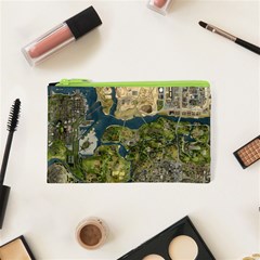 Map Illustration Gta Cosmetic Bag (xs) by B30l