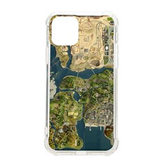 Map Illustration Gta Iphone 11 Pro 5 8 Inch Tpu Uv Print Case by B30l