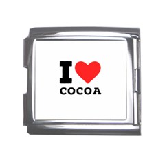 I Love Cocoa Mega Link Italian Charm (18mm) by ilovewhateva